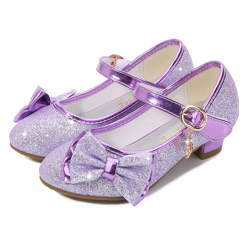 

Meriahzheng Children's High Heel Shoes Autumn Shoes Children's Closed Toe Princess Children's Shoes Wholesale ZRC-116-6A