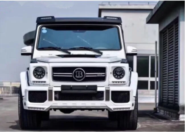 W463 ABS углеродного волокна автомобиль передний крыш крылатых багажник выступ