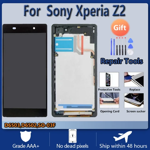 ЖК-дисплей для Sony Xperia Z2 D6503 D6502 SO-03F