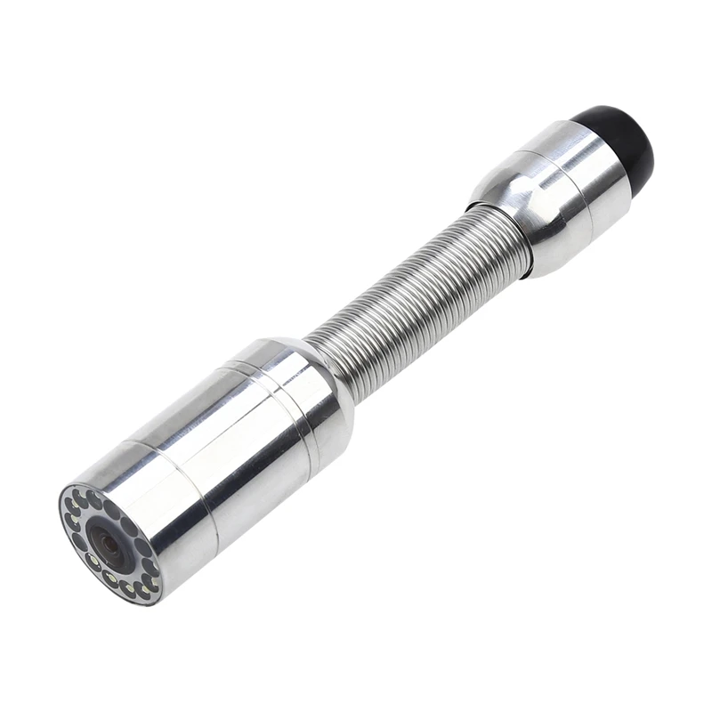 

Retail 23Mm Pipeline Inspection with 12Pcs Led Lights Drain Pipe Sewer Snake Video Camera Head Wall Inspection Camera Replace He