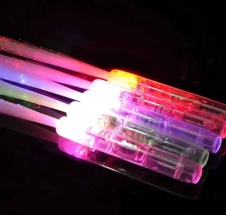 300 шт./лот светодиодная палочка из оптического волокна осветительная для