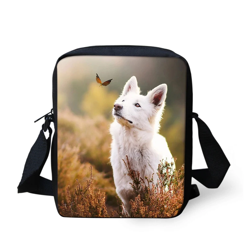 

Wholesale Custom Dog 3D Print Bag For Women Messenger Bag Shoulder Bags Stylish Crossbody Bag Student Casual Shoulder Handbag