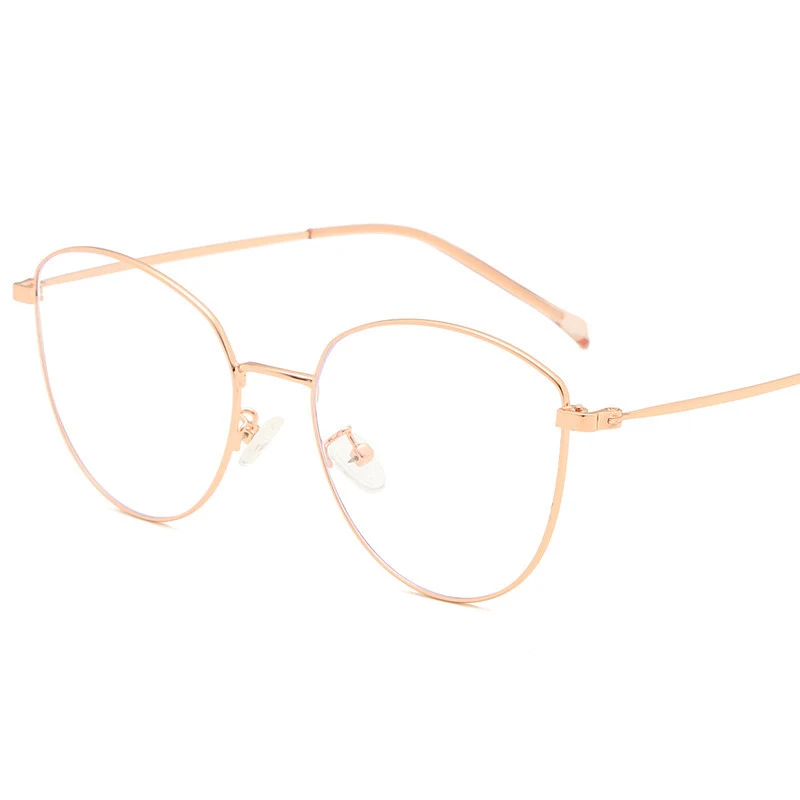 Новые корейские модные анти синие очки стильные металлические плоские