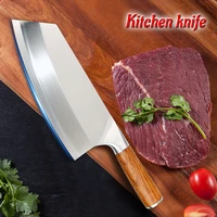 8 inch stainless steel chinese chefs knife meat cleaver kitchen knife super sharp vegetable slice fish fillet knife