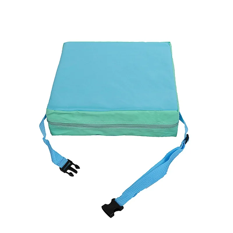 

Adjustable Baby FuToddler Washable Portable Chair Booster Seat Pads Removable Cover Foldable Dining Chair Heightening Cushion