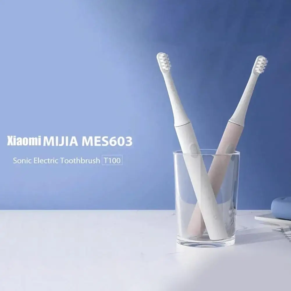 Зубная щетка XIAOMI MIJIA звуковая аккумуляторная USB зарядка водонепроницаемая