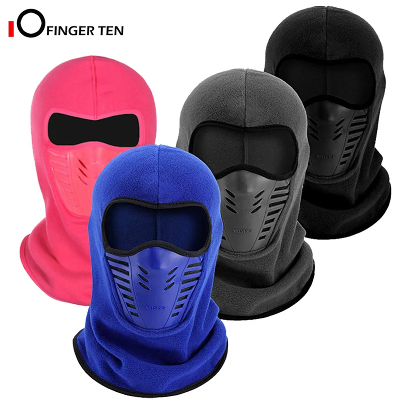 Ветрозащитная Балаклава полный уход за кожей лица Велоспорт Кепки Лыжный маска