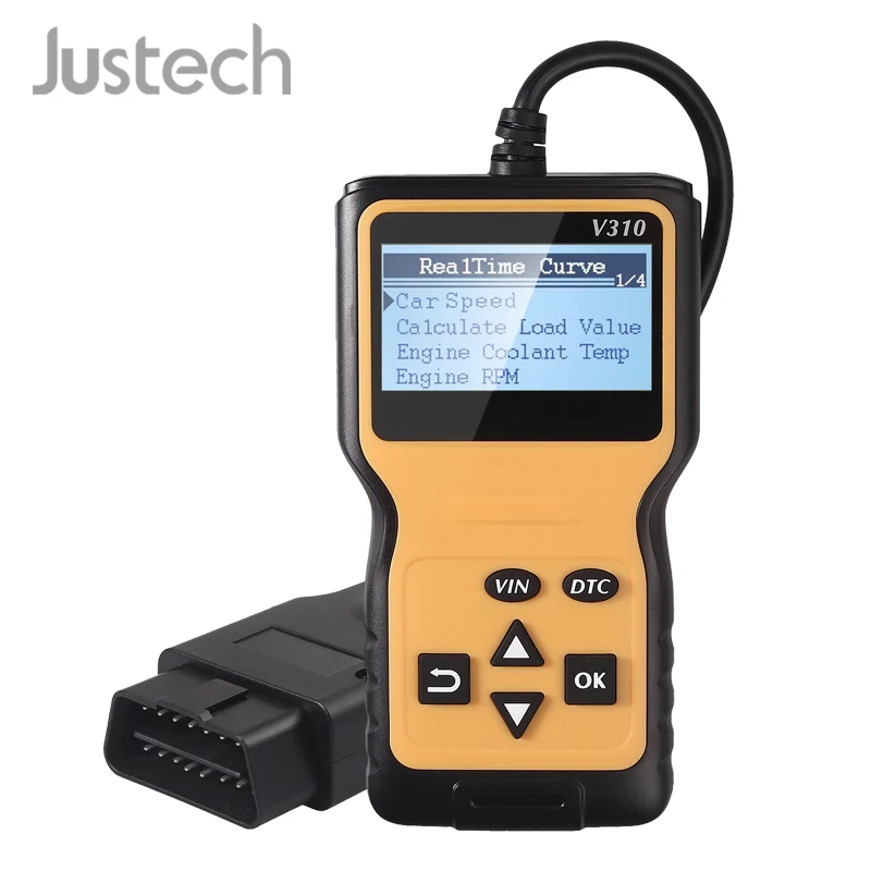 Универсальное диагностическое устройство jutech OBD II сканер автоматический