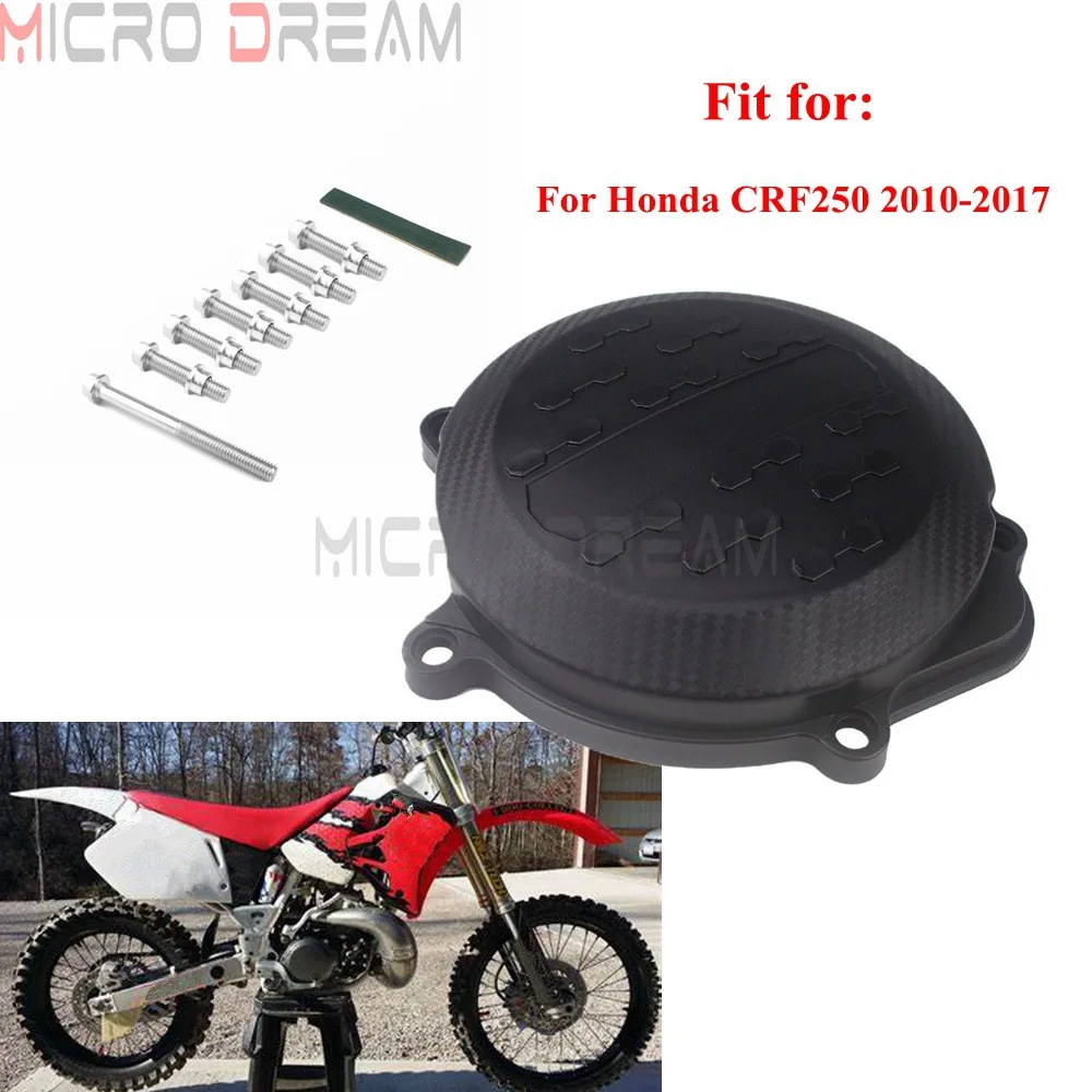 Пластиковая крышка сцепления двигателя мотоцикла защита для Honda CRF 250 CRF250 2010 2011 2012