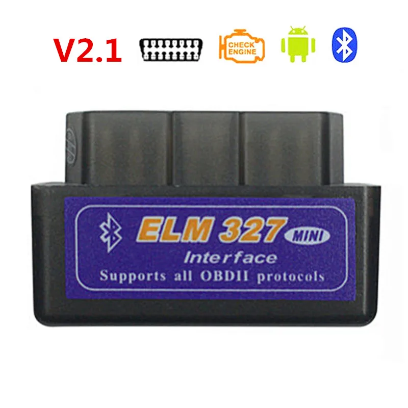 ELM327 Bluetooth 2.1 Супер Мини OBD2 HHOBD V1.5 elm 327 Bluetooth/WiFi Расширенный считыватель кода ELM327 hhobd obd 2 Автомобильный сканер инструмент для iOS/Android/PC - Цвет: ELM327 Bluetooth 2.1
