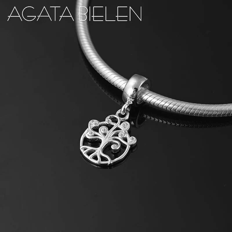 Лидер продаж бусины из стерлингового серебра 925 пробы сделай сам с семейным