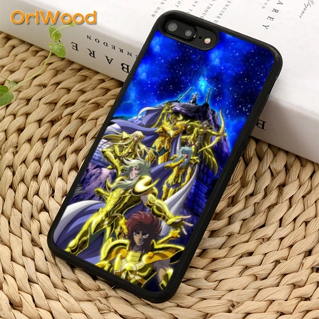 Чехол Oriwood Saint Seiya для iPhone 5 6 6s 7 8 plus 11 12 pro X XR XS Max Samsung S7 edge S8 S9 S10 | Мобильные телефоны и