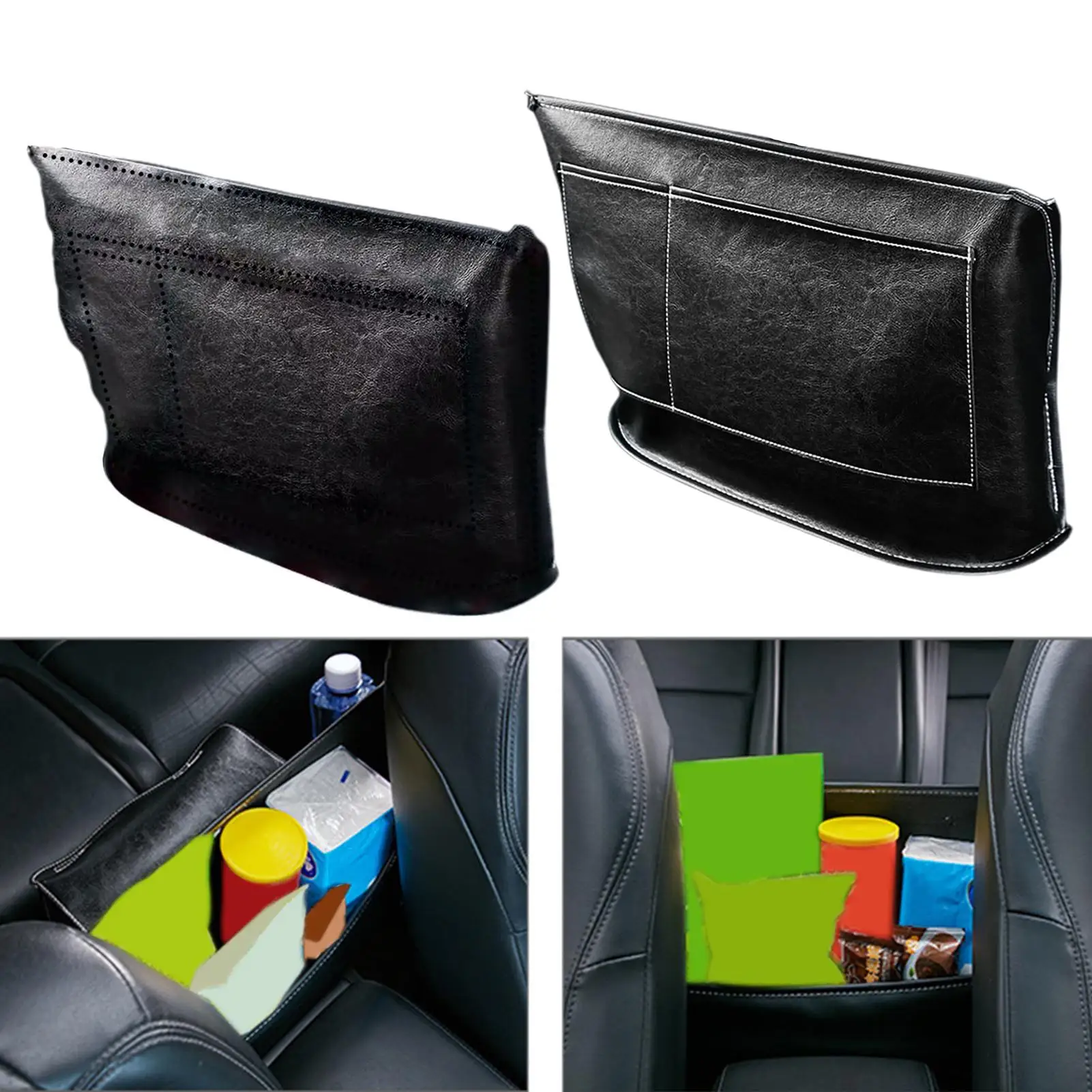 

Multifunction Faux Leather Car Between Seat Hanging Storage Bag Auto Accessory Seat Hanging Storage Bag Auto Accessory Storage