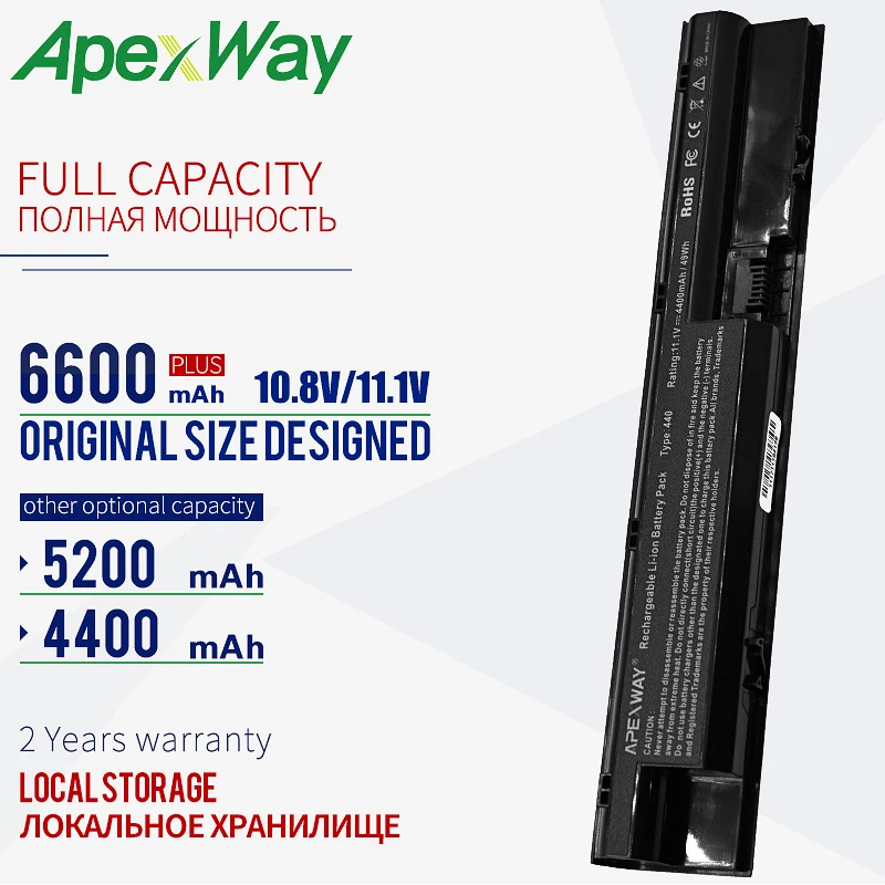 11 1 V аккумуляторная батареядля ноутбука hp FP06 FP09 ProBook 440 445 450 455 470 G0 G1 серии HSTNN W98C W99C