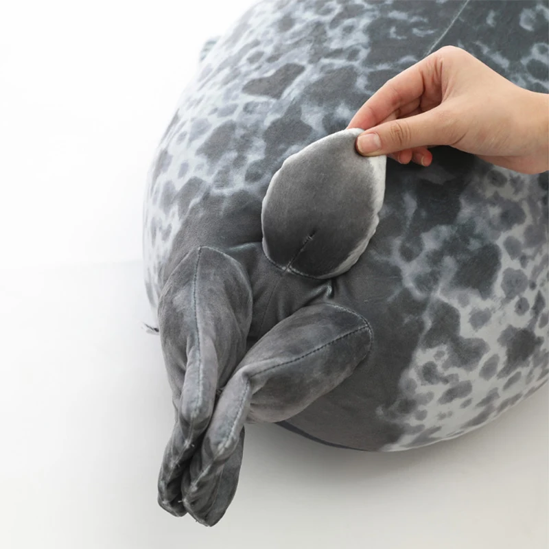 Злой Blob Подушка-тюлень пухлые 3D Новинка морской Лев Кукла Плюшевая мягкая
