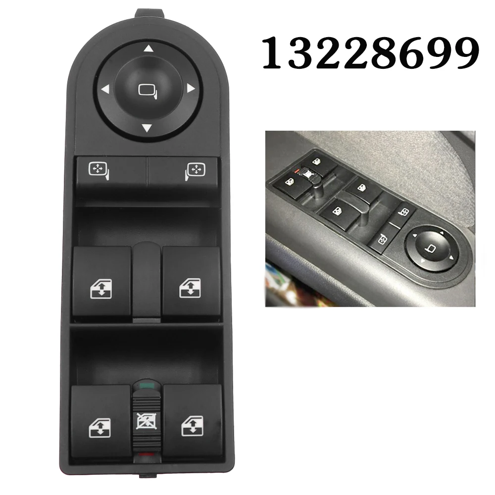 Переключатель управления окном электропитания для Opel Astra H Zafira B13228877 62 40 447 13228699