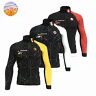 Велосипедная куртка BJORKA, зимняя теплая флисовая куртка с длинным рукавом, для велоспорта