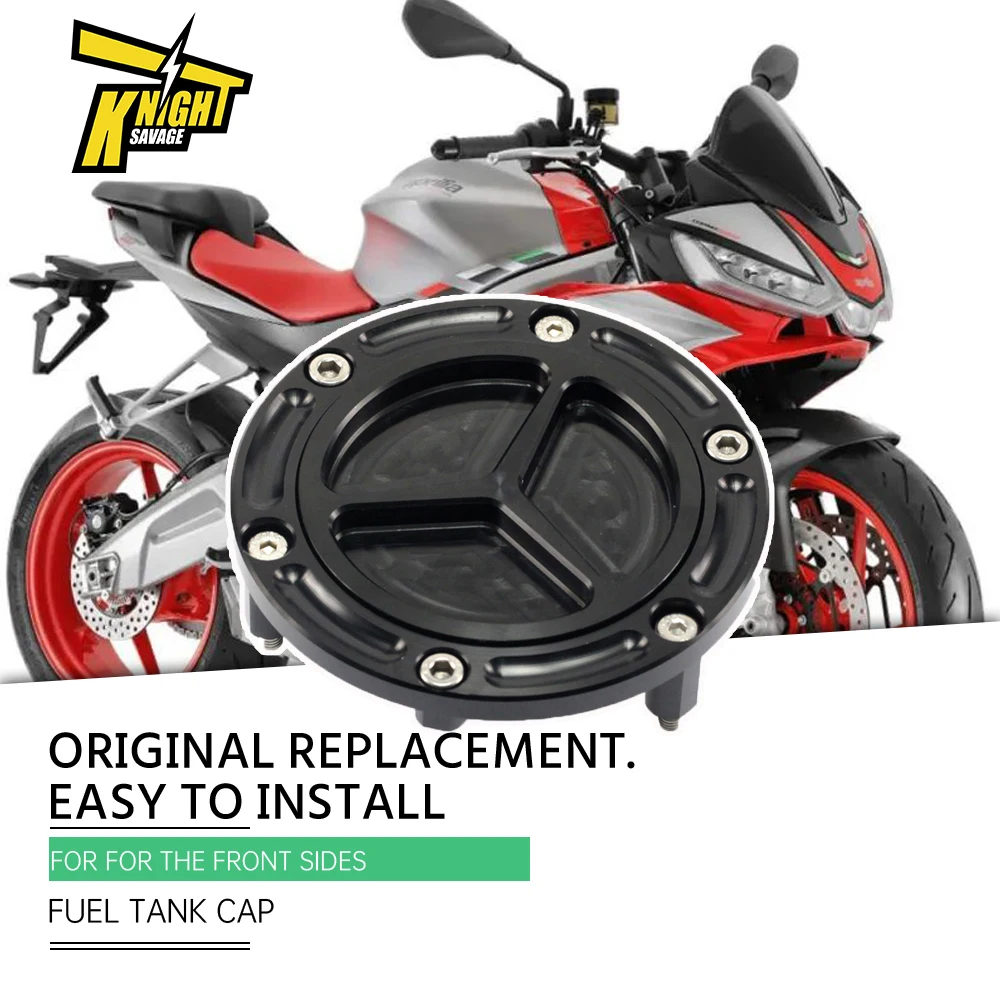 

Motorcycle Fuel Tank Cap For Aprilia RS660 Tuono 660 2020-2022 Brake Fluid Reservoir Cover Oil Pump Filter CNC Accessories