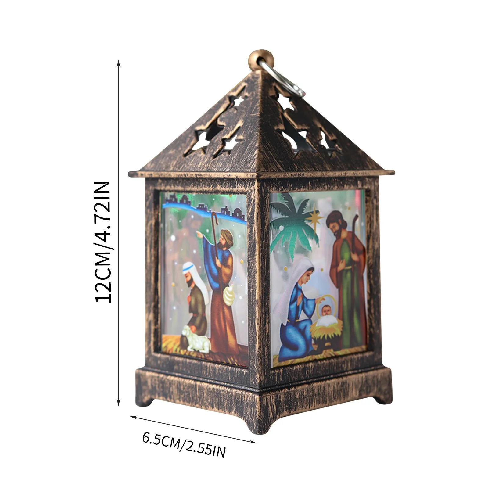 Рождественский Настольный подсвечник украшение для украшения праздничный