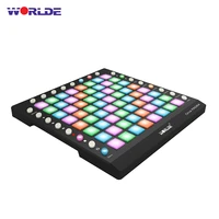 worlde pad 3 specifications new shelves 64 midi drum pad controller usb with backlight slider electronic musical instruments