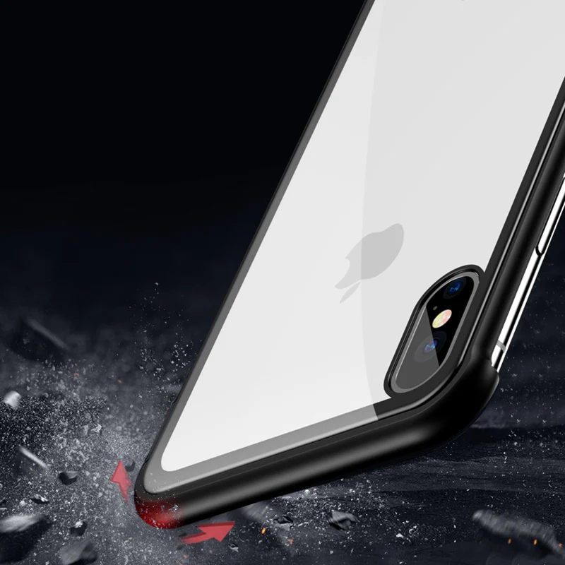 2019 Новое поступление чехол для iPhone Xs Max XR X Роскошный 7 8 Plus алюминиевый бампер
