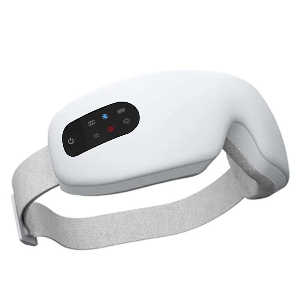 

4D Electric Smart Eye Massager Bluetooth Vibration Heated Massage For Tired Eyes Dark Circles Remove Eye Care Dropshipping