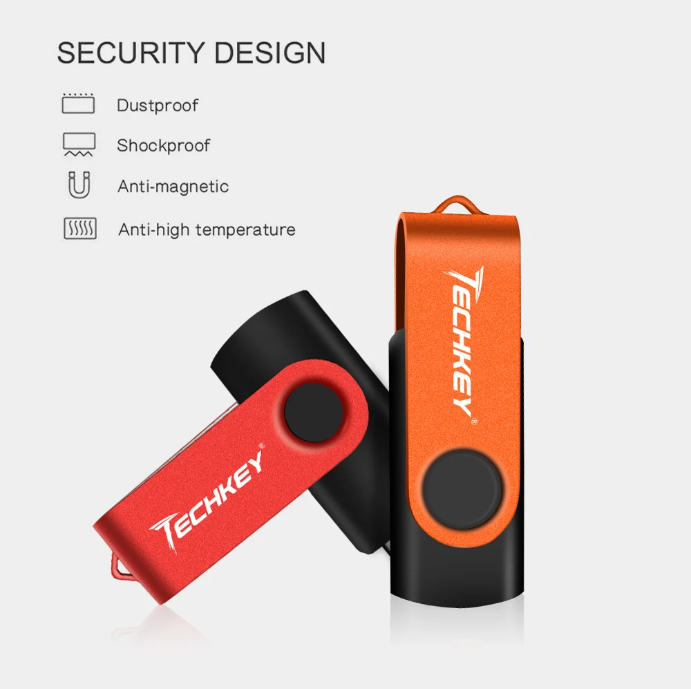 TECHKEY USB флеш-накопитель смартфон 4 ГБ 8 ГБ 16 ГБ 32 ГБ флеш-накопитель memoria Cel stick