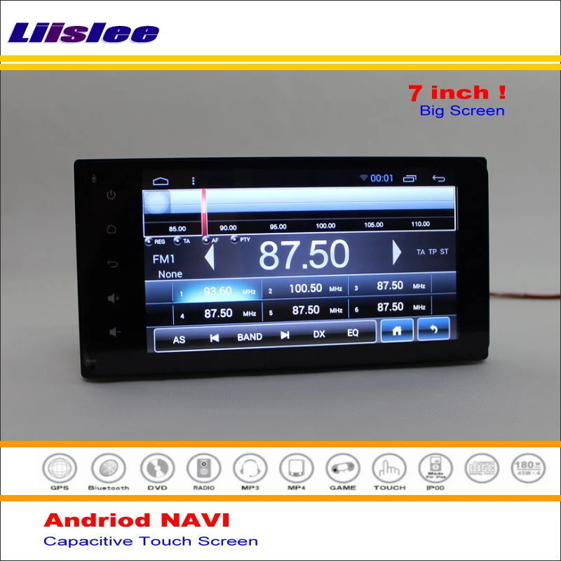Car Android GPS Nav Navigation System For Toyota Corolla Fielder 2000-2013 Radio Audio Video Multimedia Player