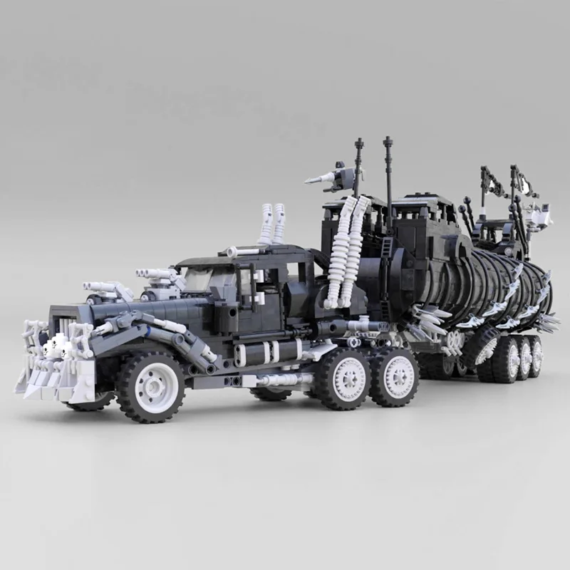 

NEW MOC Modified Desert Truck toy series collection War Rig Tanker Armored Vehicle Collection Model Building Blocks Kit Brick