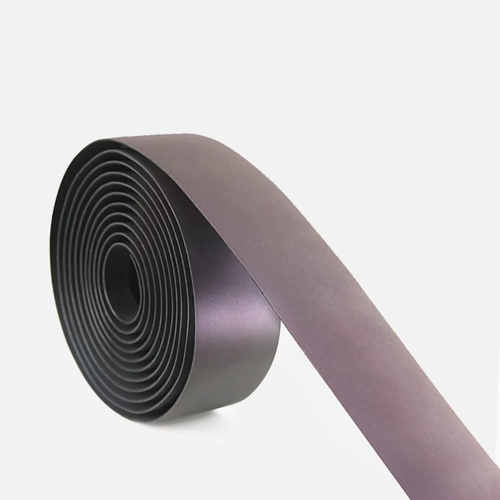 Bicycle Handlebar Tape Belt Non-slip Self Adhesive Road Bike PU Bar Strap Cycling Handle Reflective Band With Plug | Спорт и