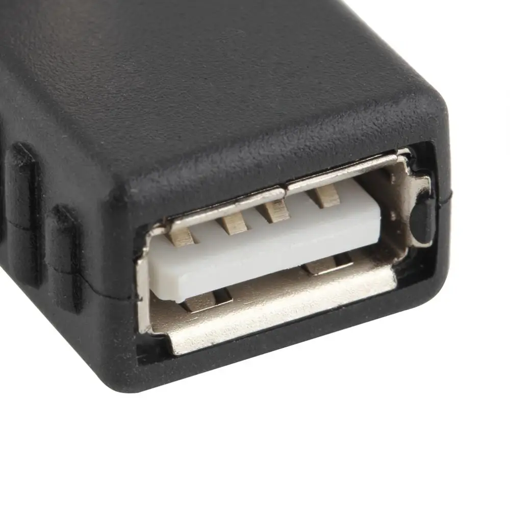 Мини Портативный правый угол 90 градусов USB 2 0 Мужской Женский адаптер удлинитель