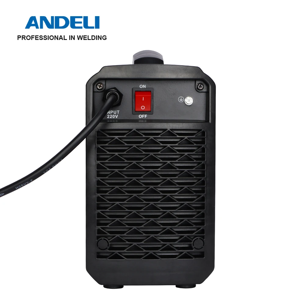 ANDELI 220V MIG 250ME цифровые бытовые синергетический МиГ сварочный аппарат однофазный