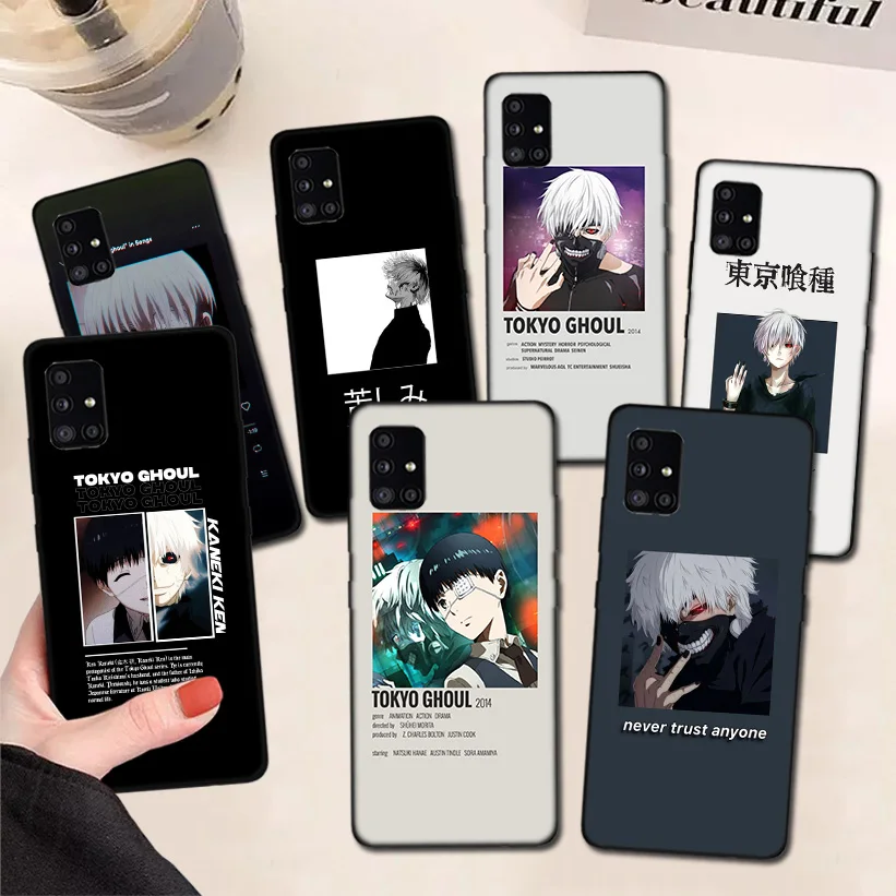 

Tokyo Ghoul Trendy Anime Phone Case For Samsung Galaxy A51 A71 A50 A70 A81 A91 A30 A40 A20E A10S A7 A8 A9 Back Cover Coque Funda