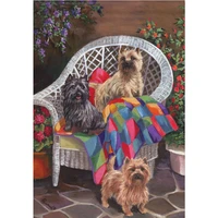 5d diy sale animal cairn terrier dog pet photo custom diamond painting cross stitch kits wall sticker embroideryzp 1727