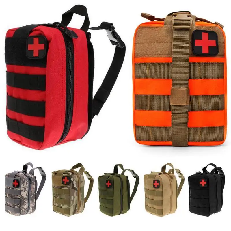 

Survival Pouch Outdoor Medical Box Large Size SOS Bag/Package Tactical First Aid Bag Medical Kit Bag Molle EMT Emergency