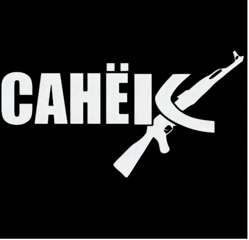 12*22 9 см Автомобильная наклейка с русским именем sanek ak sasha забавные Автомобильные