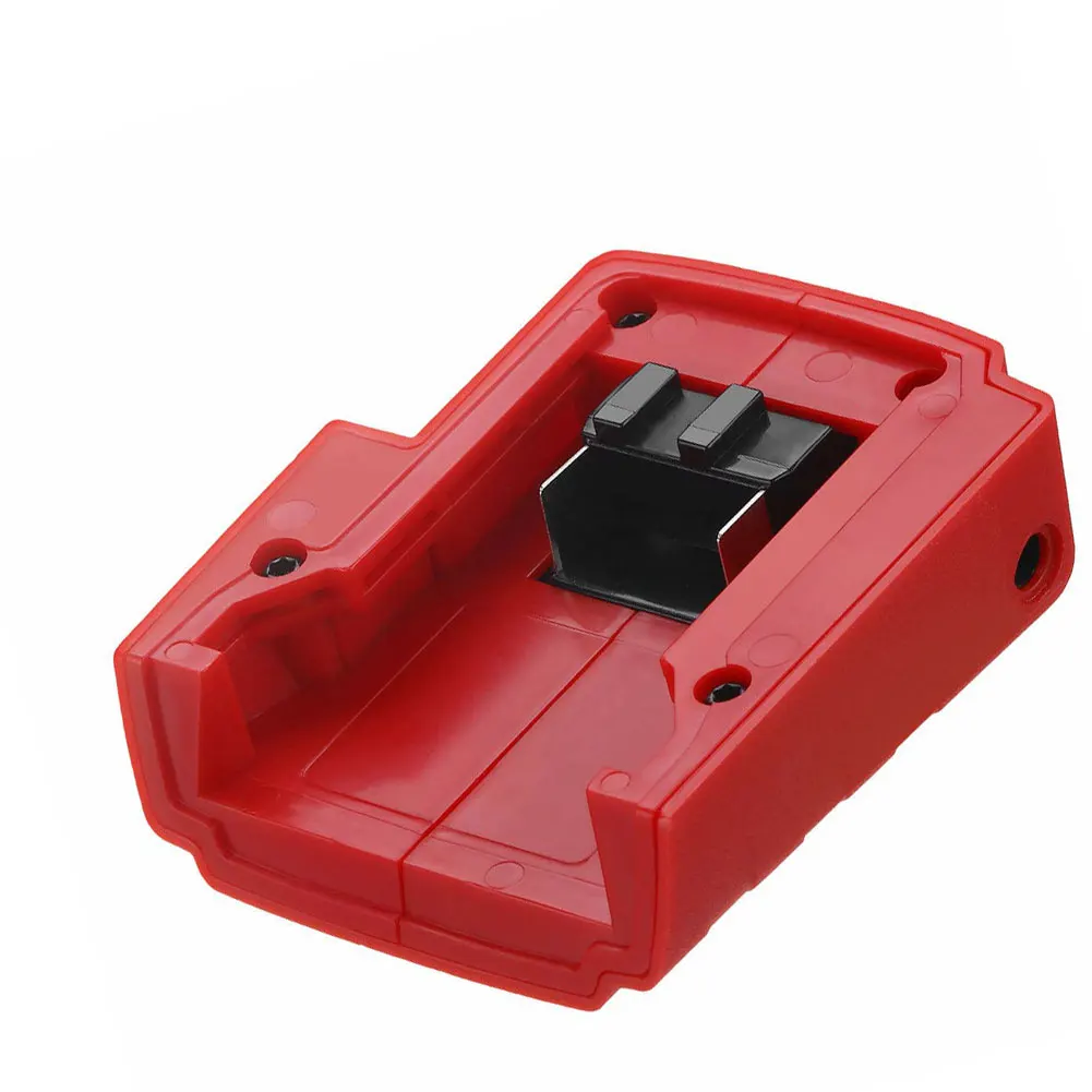 

New Red USB Charger Adapter Converter Connector M18 USB Adapter Plug Replacement For Milwaukee 49-24-2371