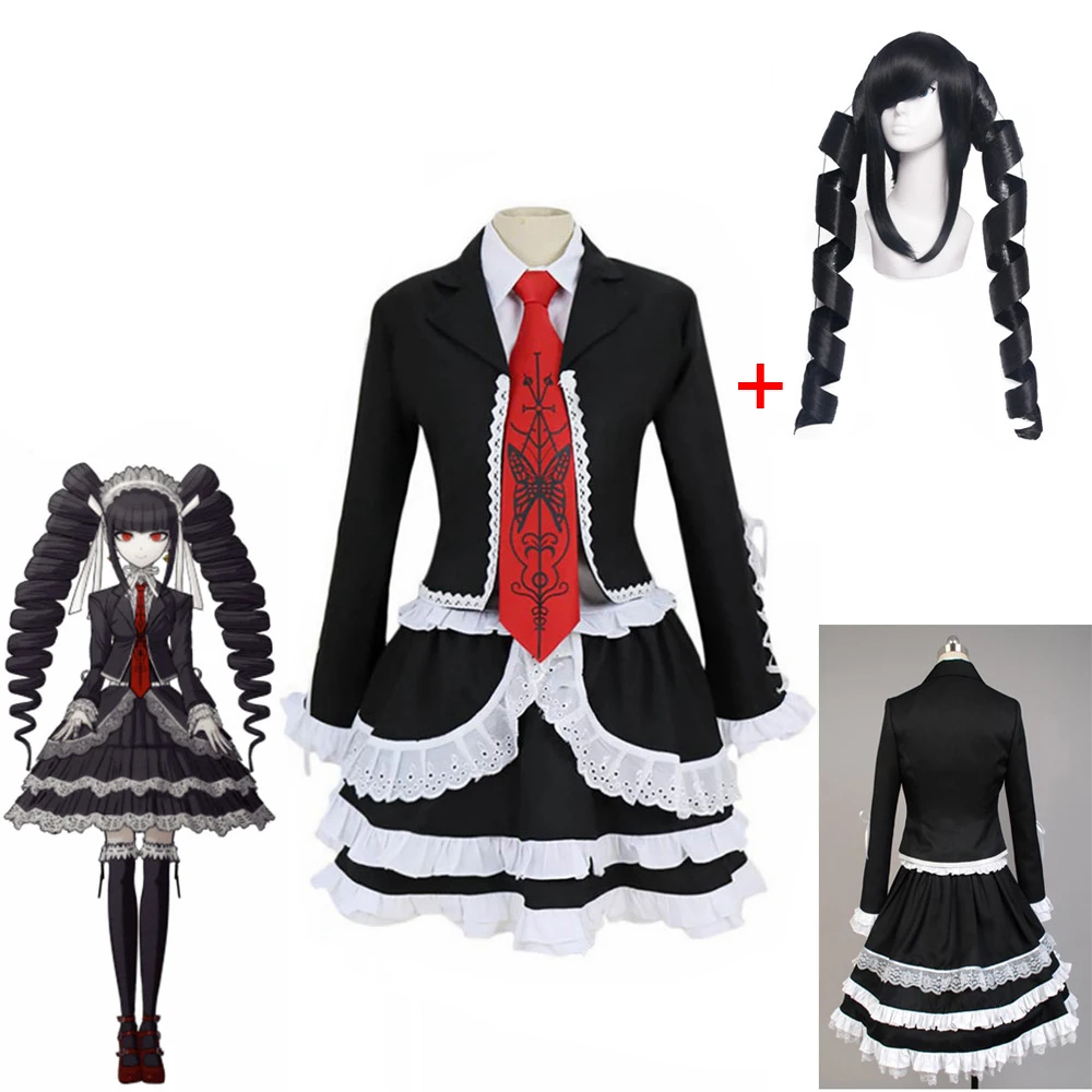 Хит продаж! Костюм для косплея в стиле Фэнтези на Хэллоуин с париком бесплатная