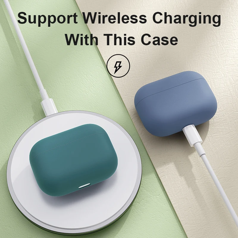 Силиконовый чехол для Apple Airpods для Air Pods чехол s для Airpods Pro Bluetooth наушники кожаный чехол для наушников Аксессуары