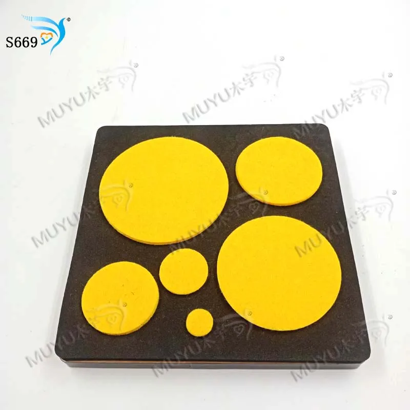 Круглая новая деревянная форма для скрапбукинга Thickness-15.8mm S669
