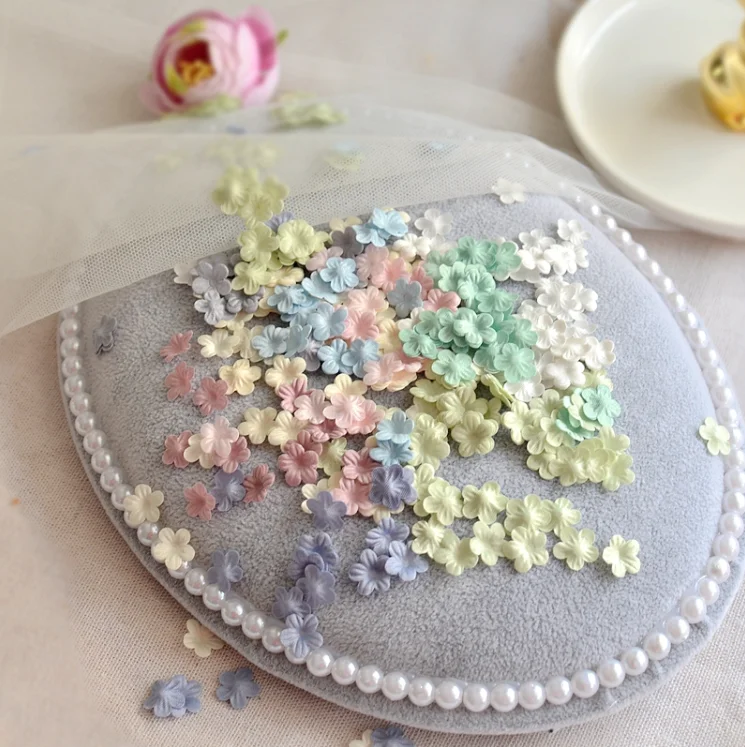 Оптовая продажа 100 штук Качество 12 мм милое искусственное шитье скрапбукинг DIY