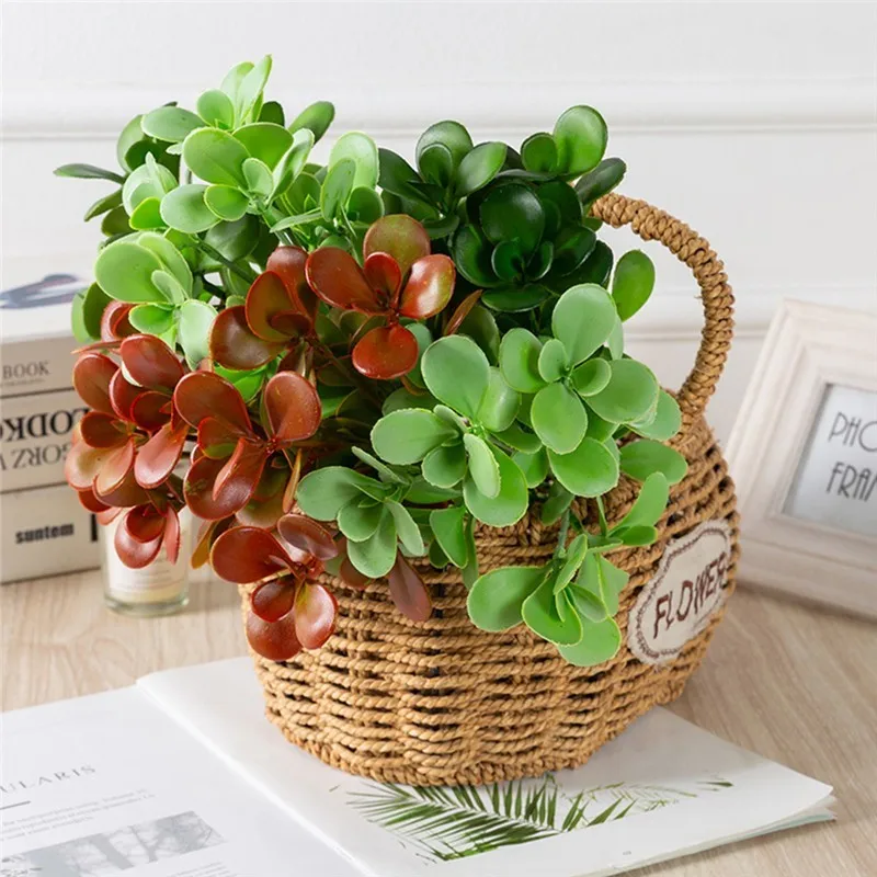 3 шт./Букет зеленая искусственная Калла растения чайные листья ветка