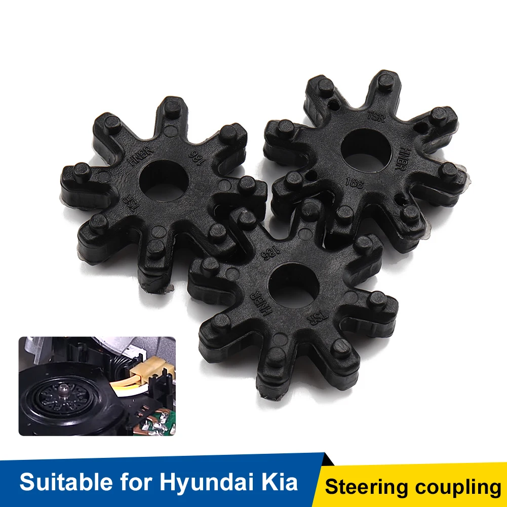 

New 3Pcs Flexible Steering Coupler Coupling Steering Column for Hyundai KIA 563152K000 563152K000FFF Car Accessories Support CSV