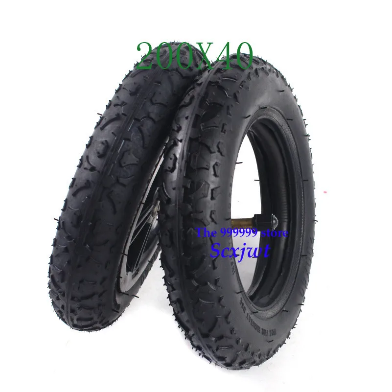 Супер 200X40 складной велосипед Резина для шин скутер Мотоцикл аксессуары детский