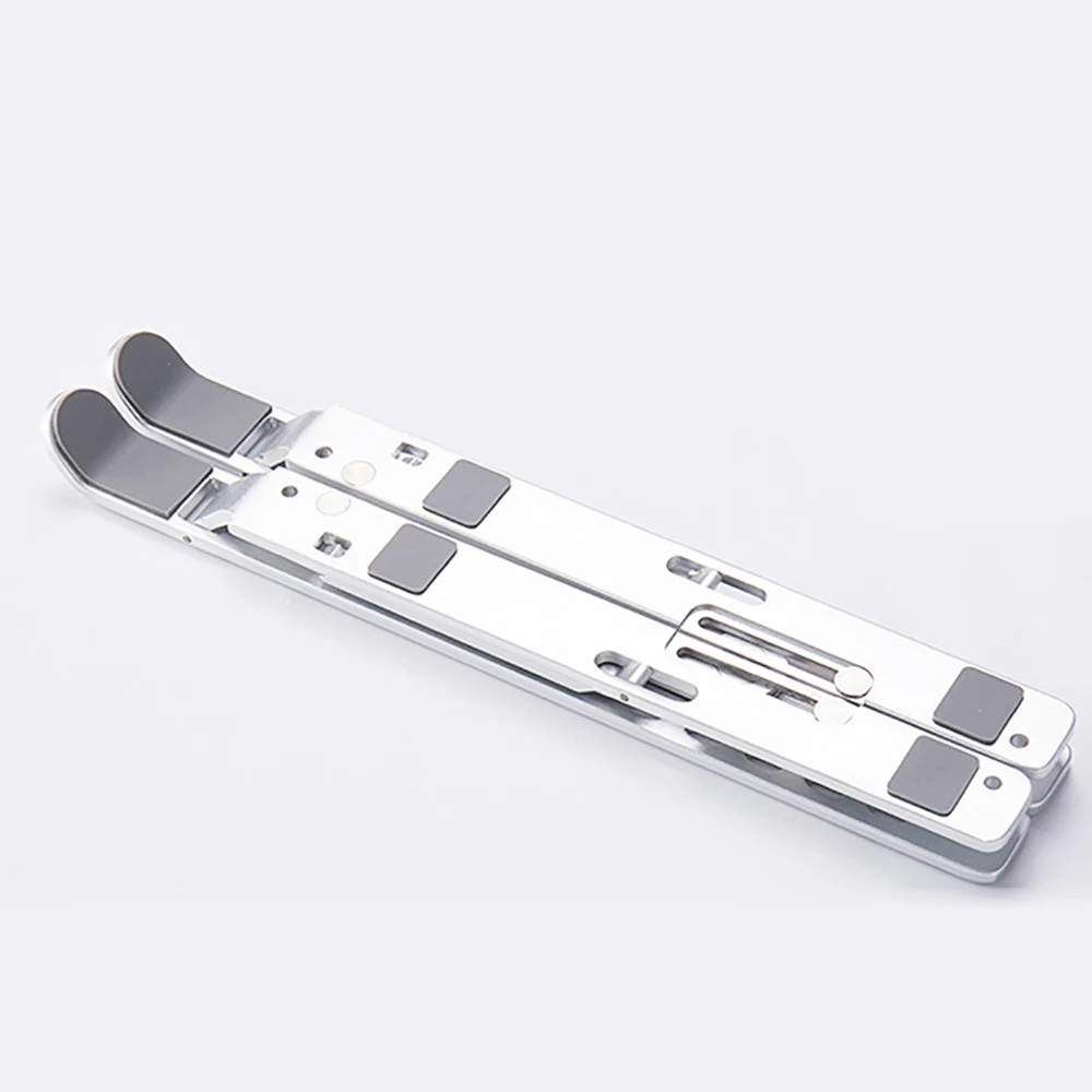 

Aluminum Laptop Stand MacBook Laptop Holder Notebook Bracket 7 Levels Adjustable Desk Rack Support for Desk iPad Air Pro