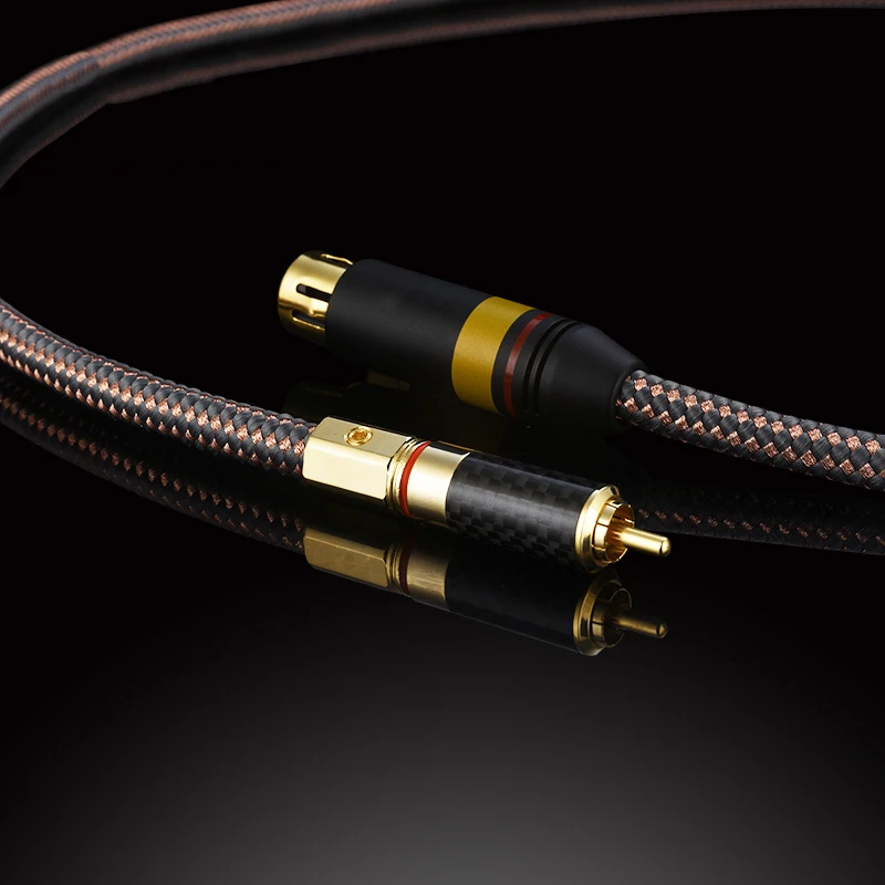 Посеребренный RCA Лотос к кэннону штекер и гнездо Кэннон Лотосу AV усилитель микшер