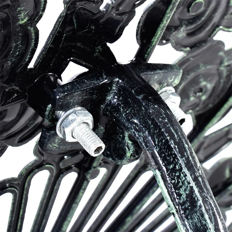 

Cast Aluminum Bistro Rose Furniture Set Outdoor Patio Garden Furniture Sets OP2782