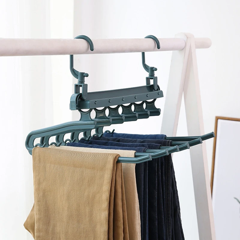 Складные многофункциональные многослойные пластиковые вешалки для одежды