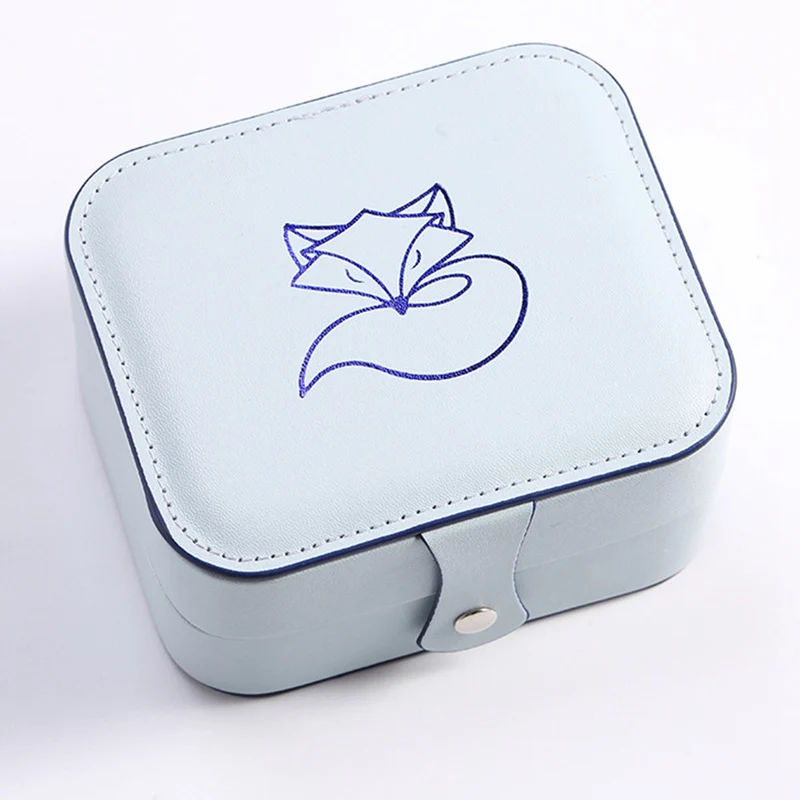 

Jewellery Box Organiser Small Travel Leather Jewelry Storage Case For Rings Earrings Necklace Bracelets Women Jewelry Gift Box