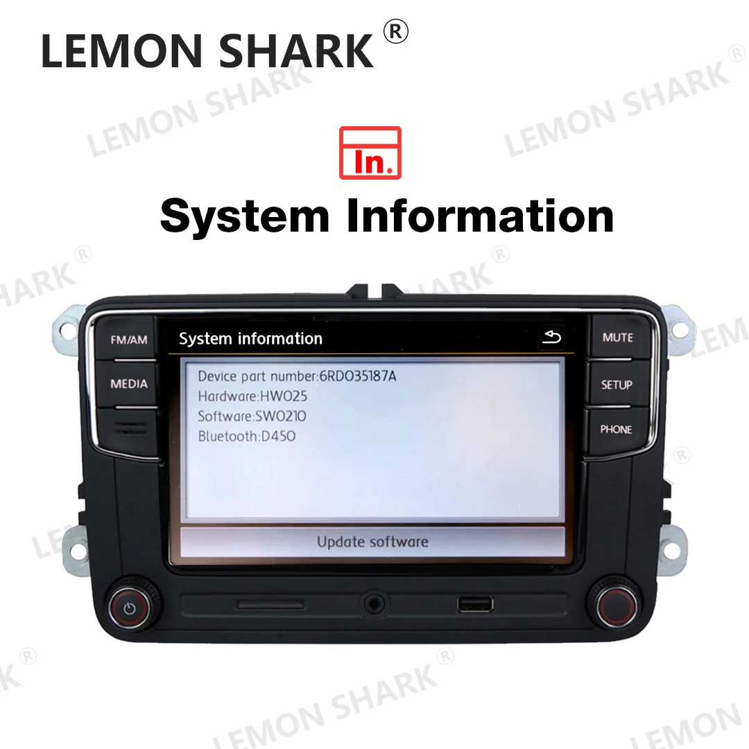 RCD330 Plus автомобиль MIB радио 6RD 035 187A Mirrorlink Bluetooth 6 5 дюймов для VW Golf Passat B6 B7 Polo Jetta MK5 MK6 CC